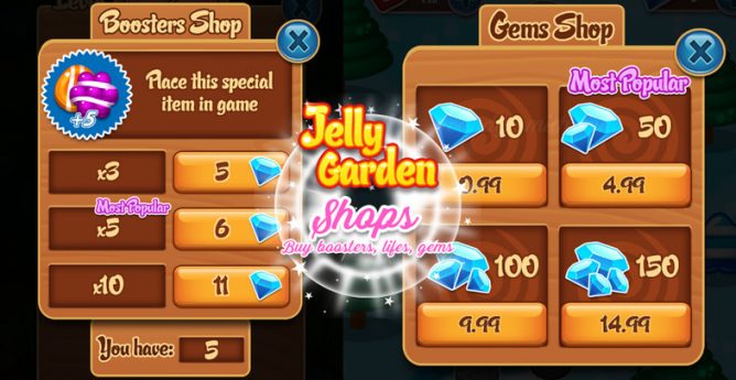 پروژه کامل – jelly garden
