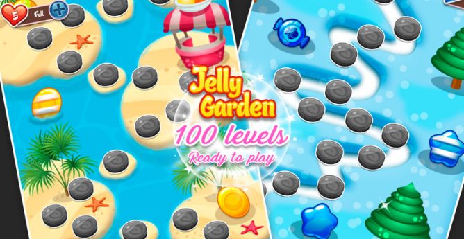 پروژه کامل – jelly garden